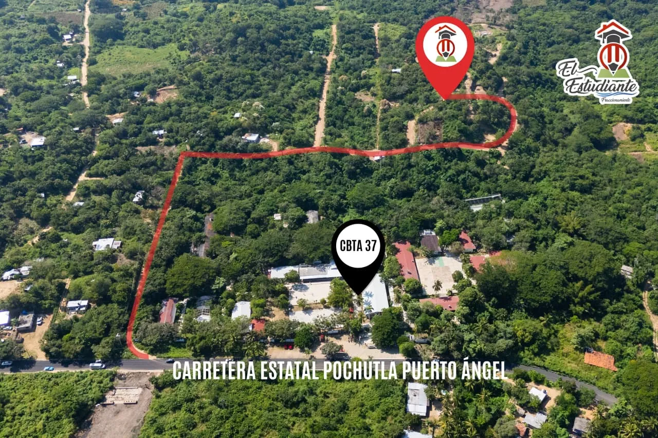 Ubicación de Colorado, San Pedro Pochutla Oaxaca.