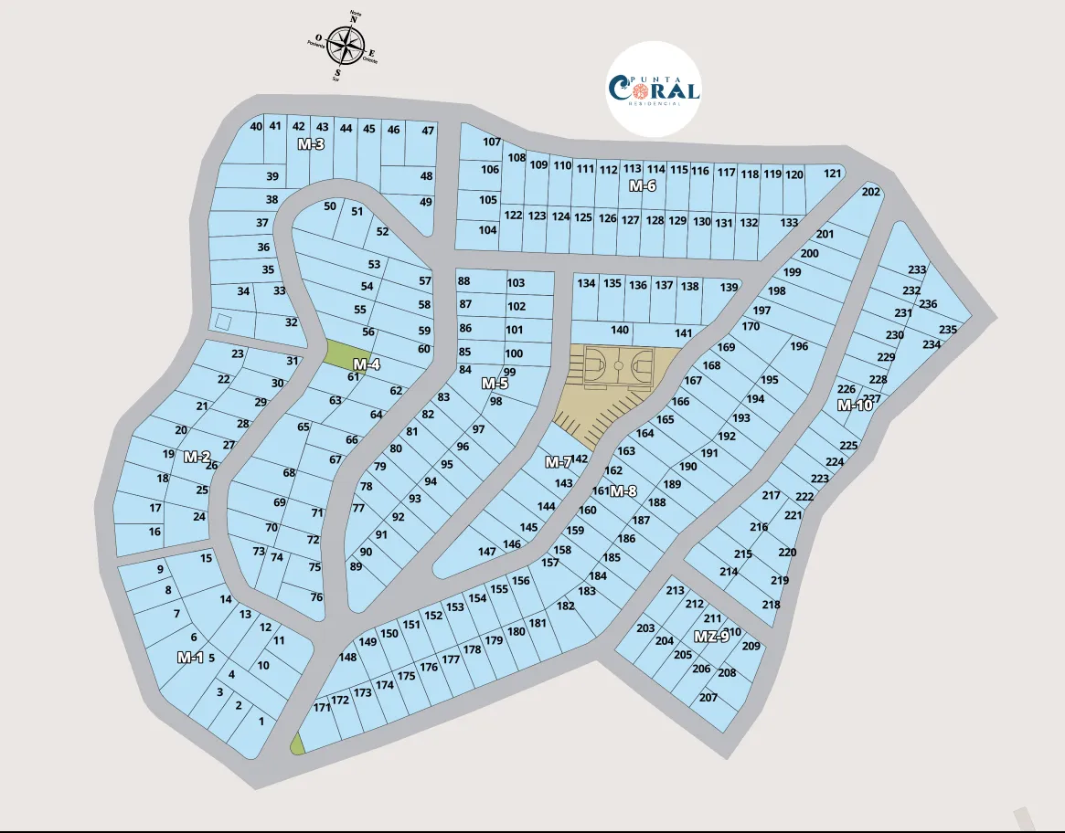 Ubicación de Punta Coral Residencial
